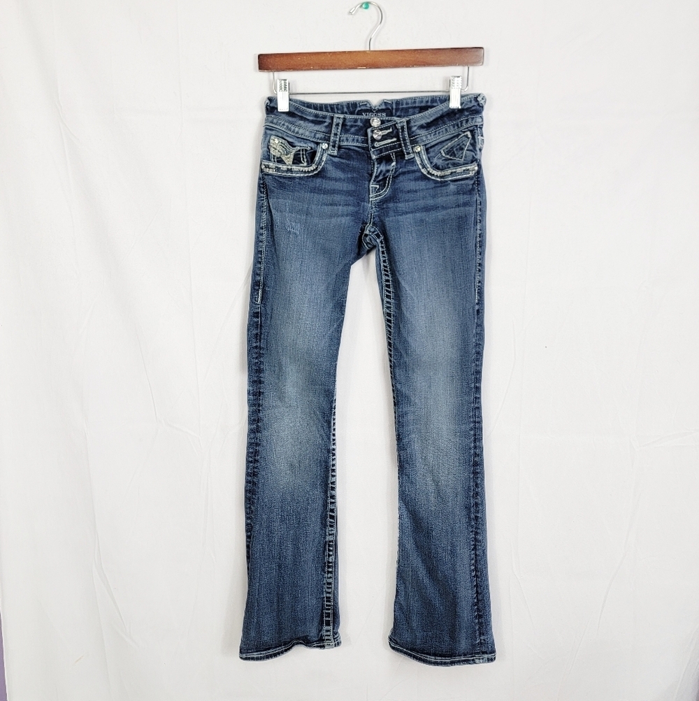 Women's Size 1/2 Length 33 Vigoss Bootcut Jeans
